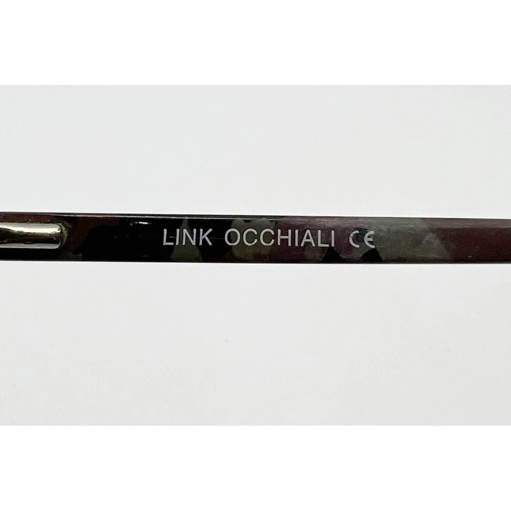 Link Occhiali Eyeglasses Women Brown Tortoise Full Rim 7175 C57 53-16-140